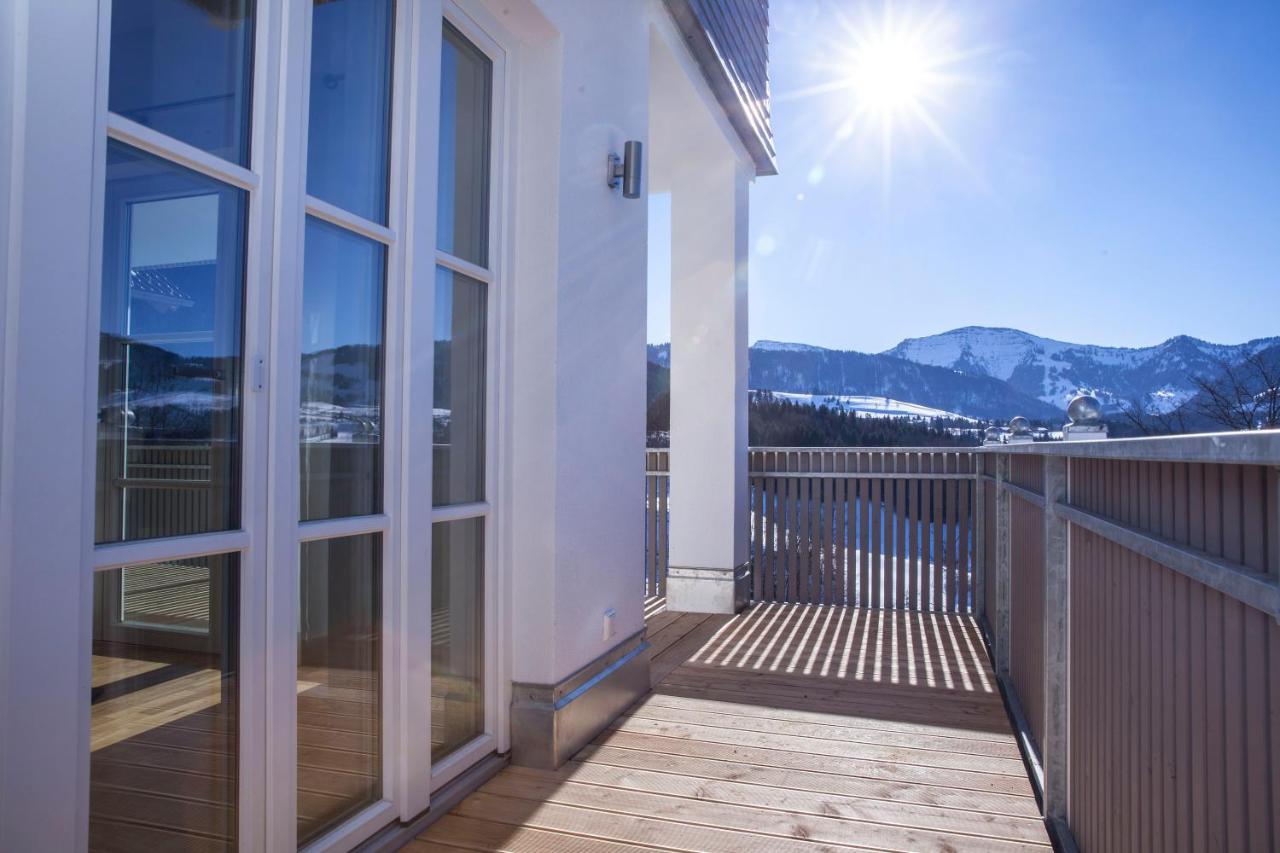 Haus "Bergblick" Ferienwohnung Hochgrat Oberstaufen Mit 2 Schlafzimmer מראה חיצוני תמונה